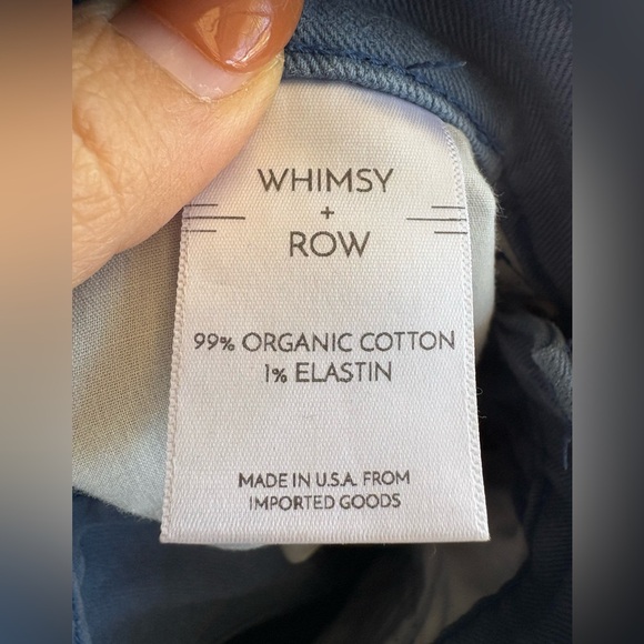 Whimsy + Row women’s Light Blue wide leg Women's Jeans sz 28 - Picture 9 of 9